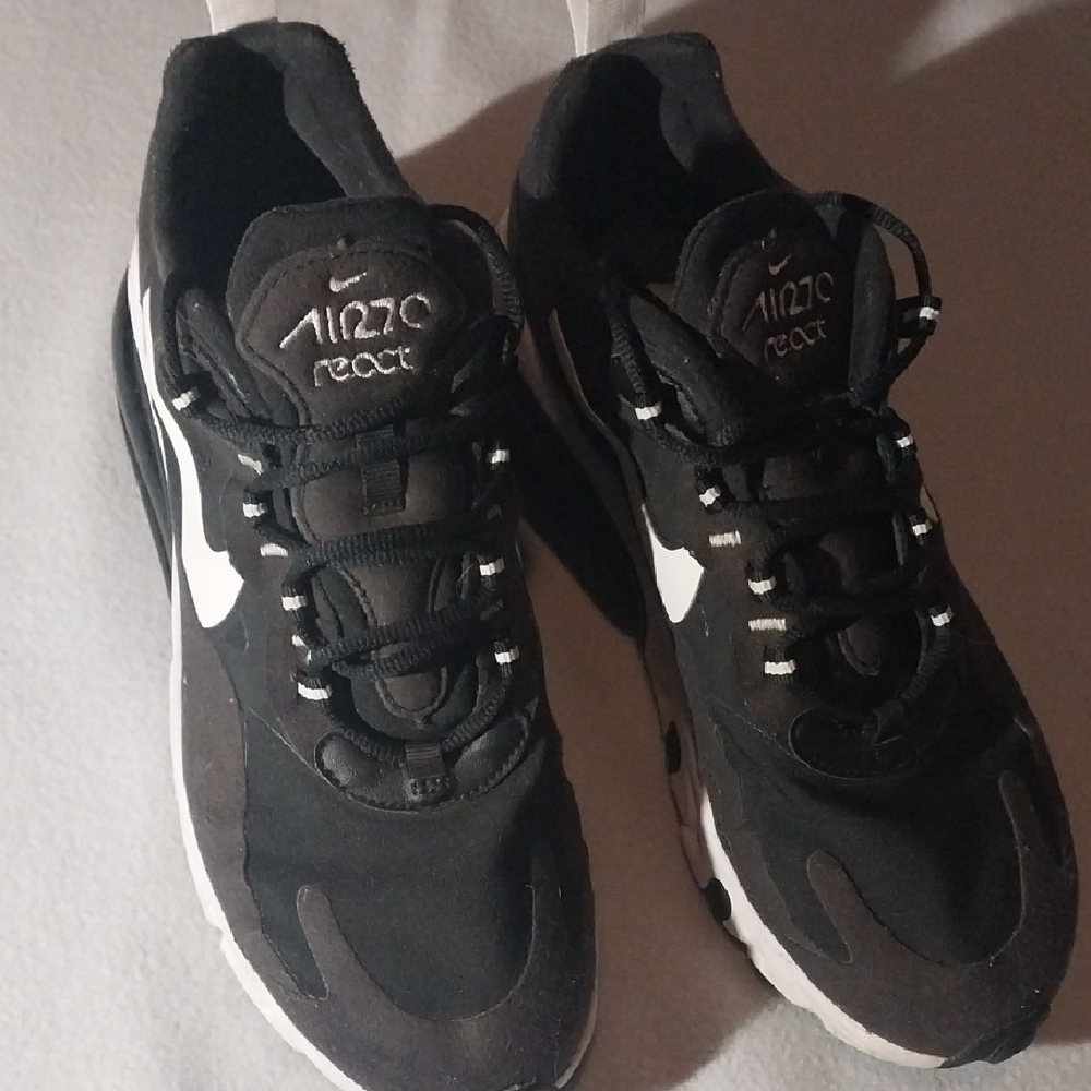Nike React Black and White Men's Sneakers